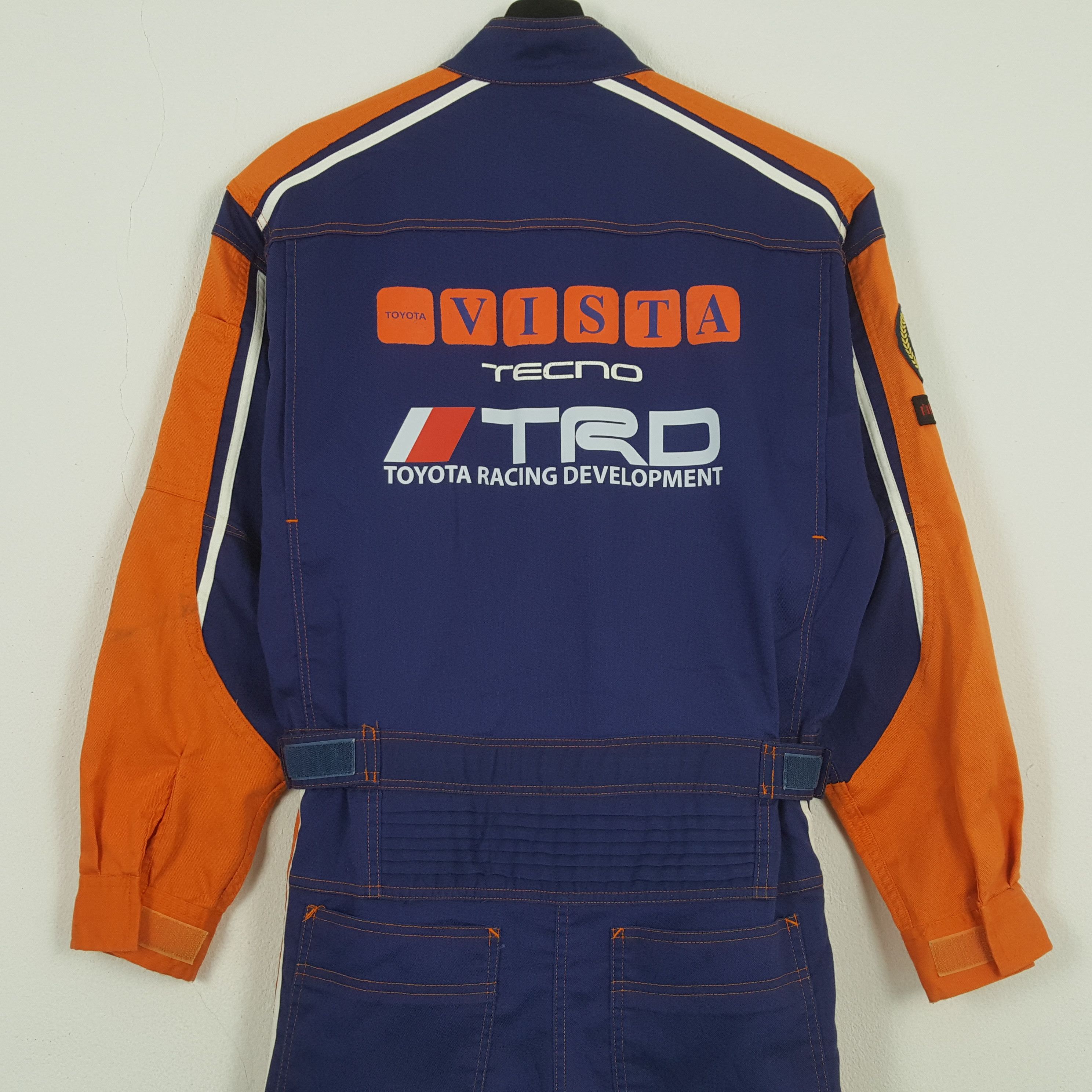 Vintage TRD Toyota Racing Motorsports Custom Art Coverall RR16 Size US M / EU 48-50 / 2 - 2 Thumbnail