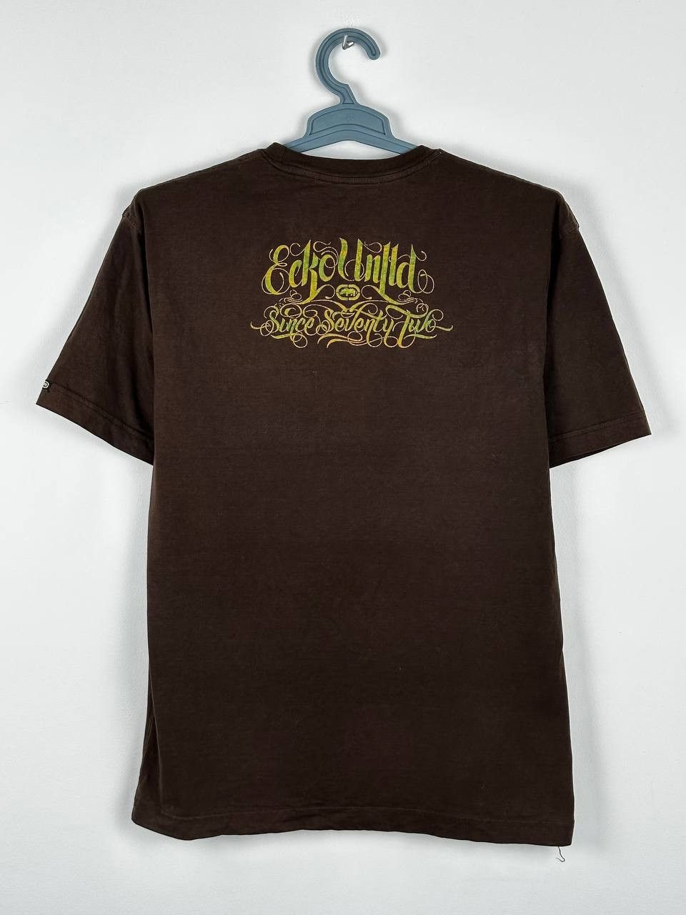 Ecko Unltd. Vintage Ecko Y2K Brown T Shirt Size US XL / EU 56 / 4 - 7 Thumbnail