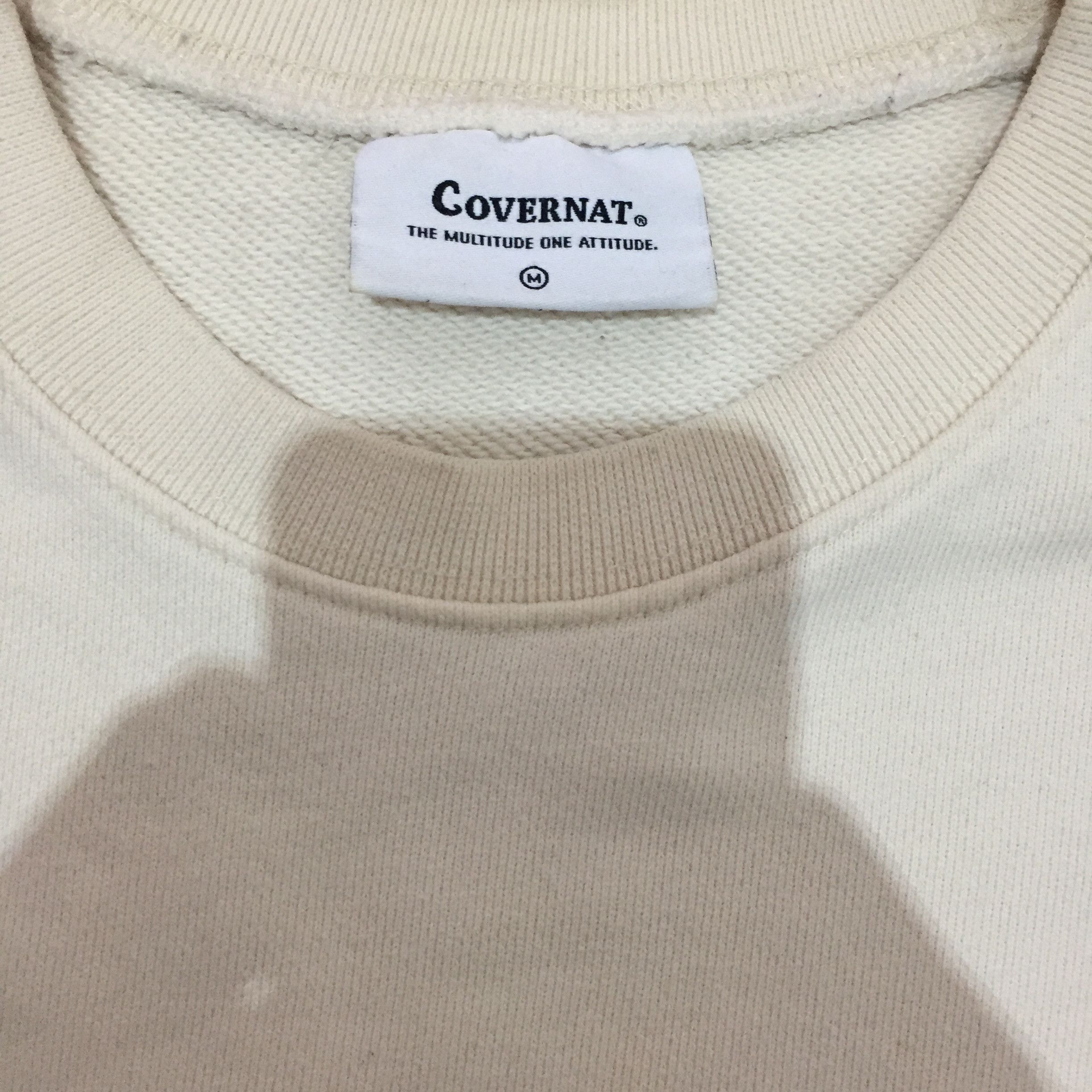 COVERNAT Covernat Crewneck Khaki Logo Bordir Size US M / EU 48-50 / 2 - 3 Thumbnail