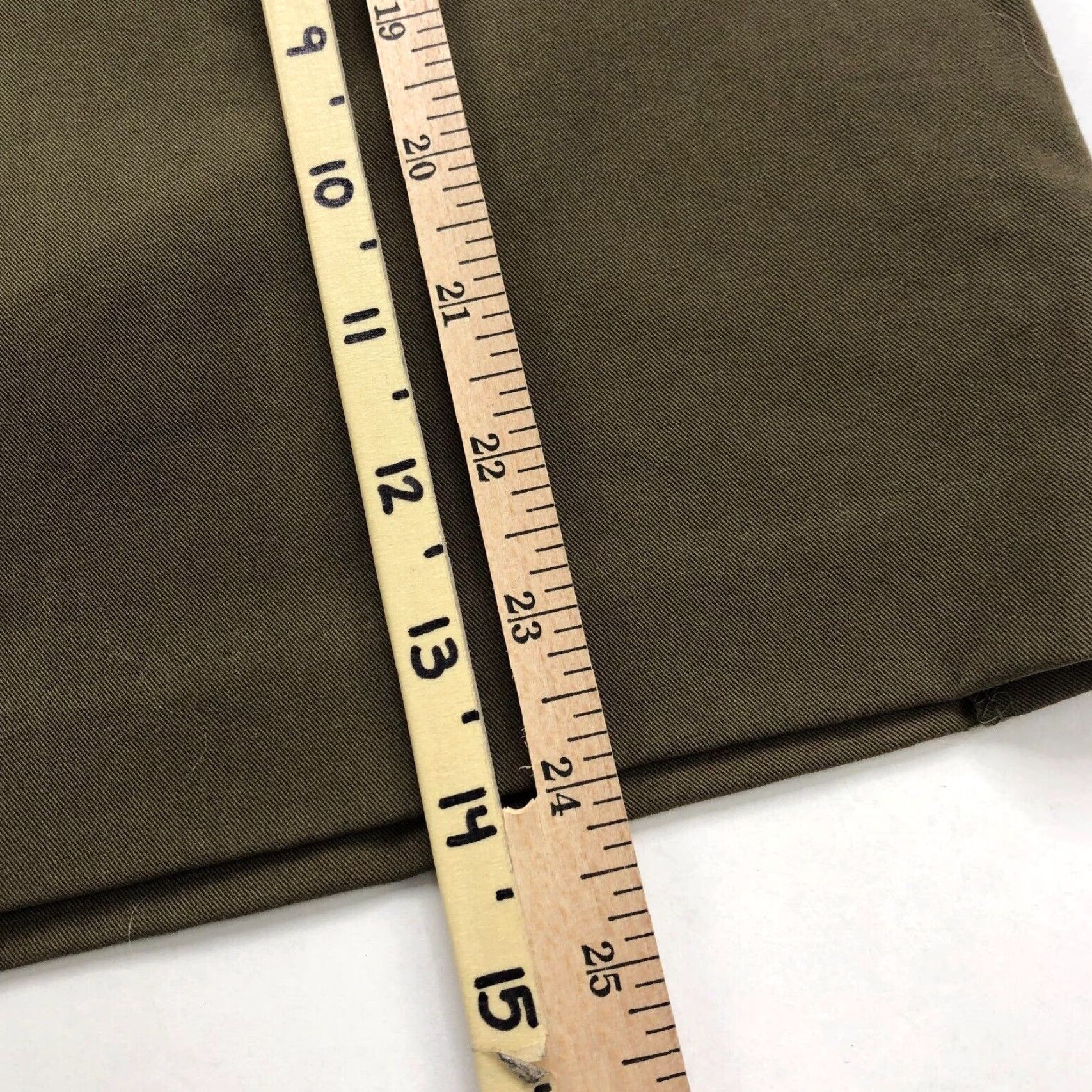 Express Express Mini Skirt Brown Cotton Blend Short 27 In Flat Casual VTG NEW 2, 2 Size 26" / US 2 / IT 38 - 3 Thumbnail