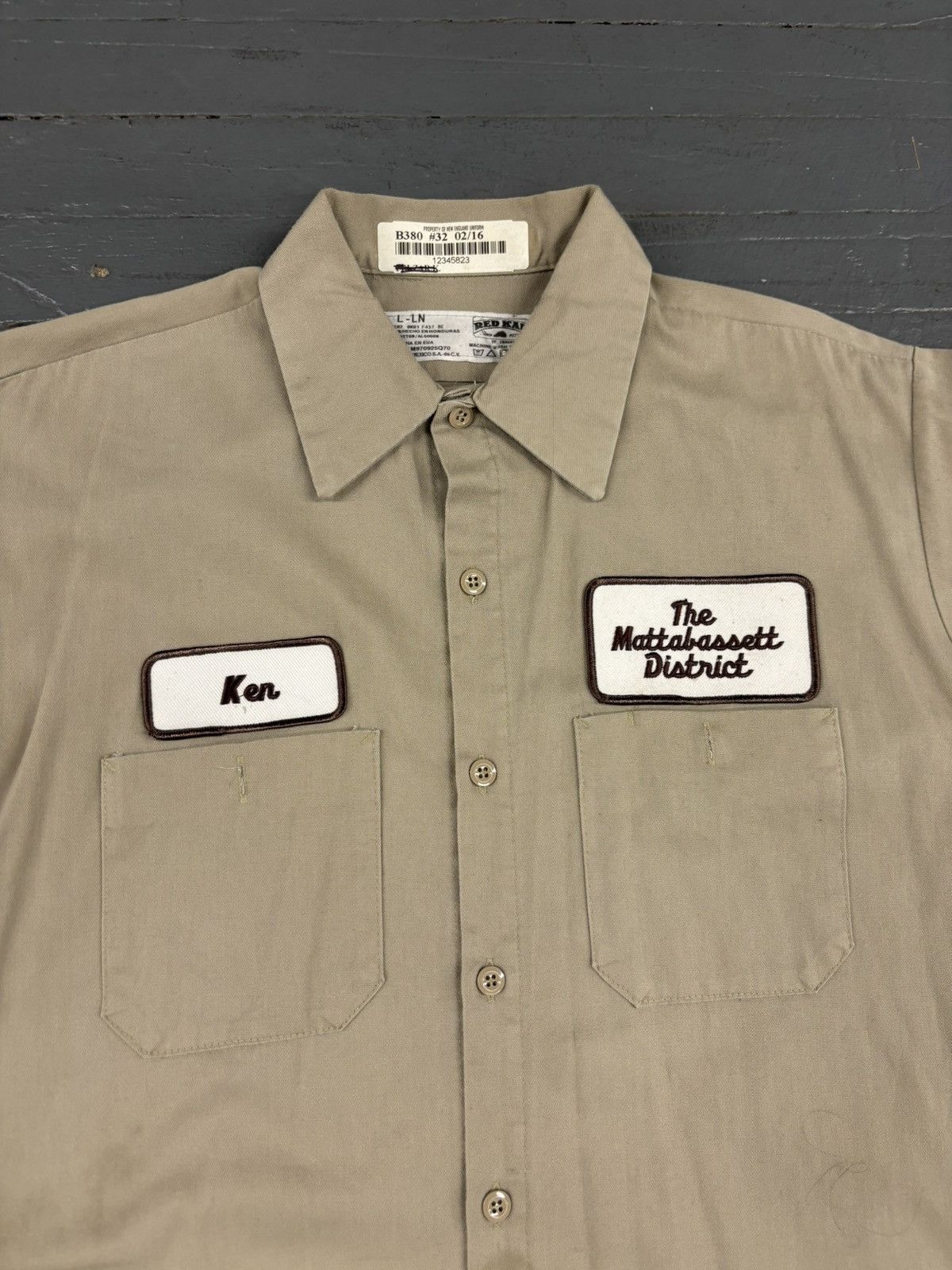 Vintage Vintage Red kap workwear shirt Size US L / EU 52-54 / 3 - 2 Thumbnail