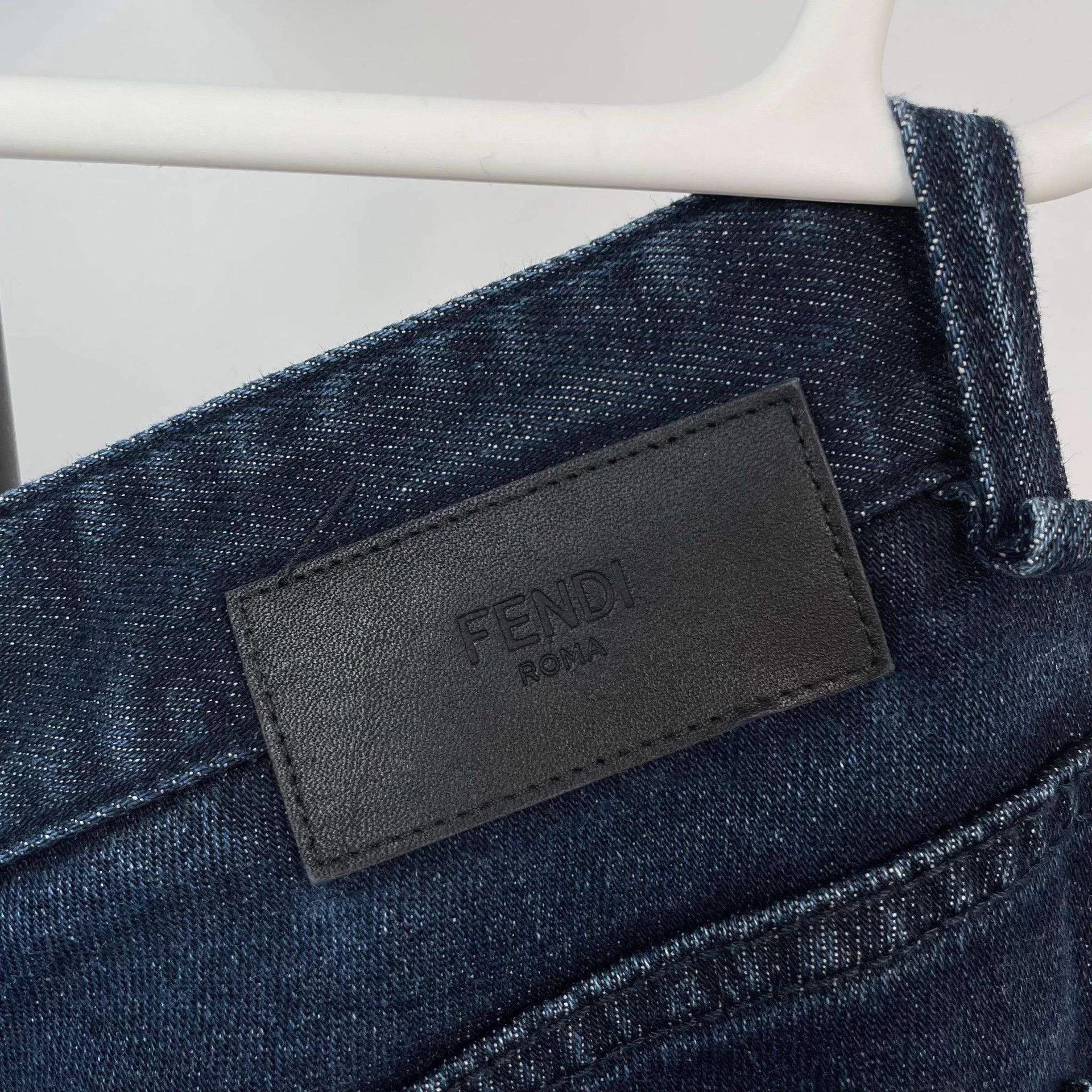 Fendi Fendi Denim Pants Blue Size 34/36 Size US 34 / EU 50 - 3 Thumbnail