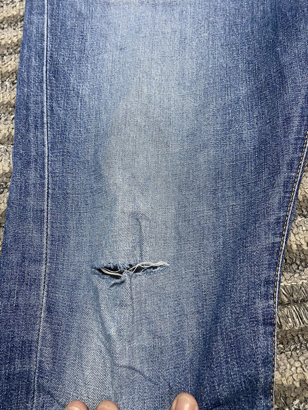 Zucca Zucca Skinny Distressed Baggy Selvedge Jeans Size US 29 - 10 Thumbnail