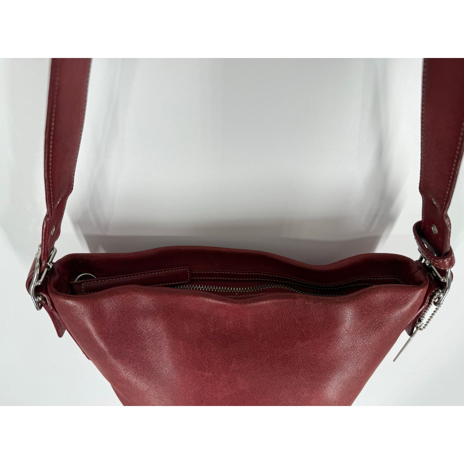 Coach Vintage COACH Legacy Soho Soft Red Leather Bucket Bag 9186 Size ONE SIZE - 15 Thumbnail