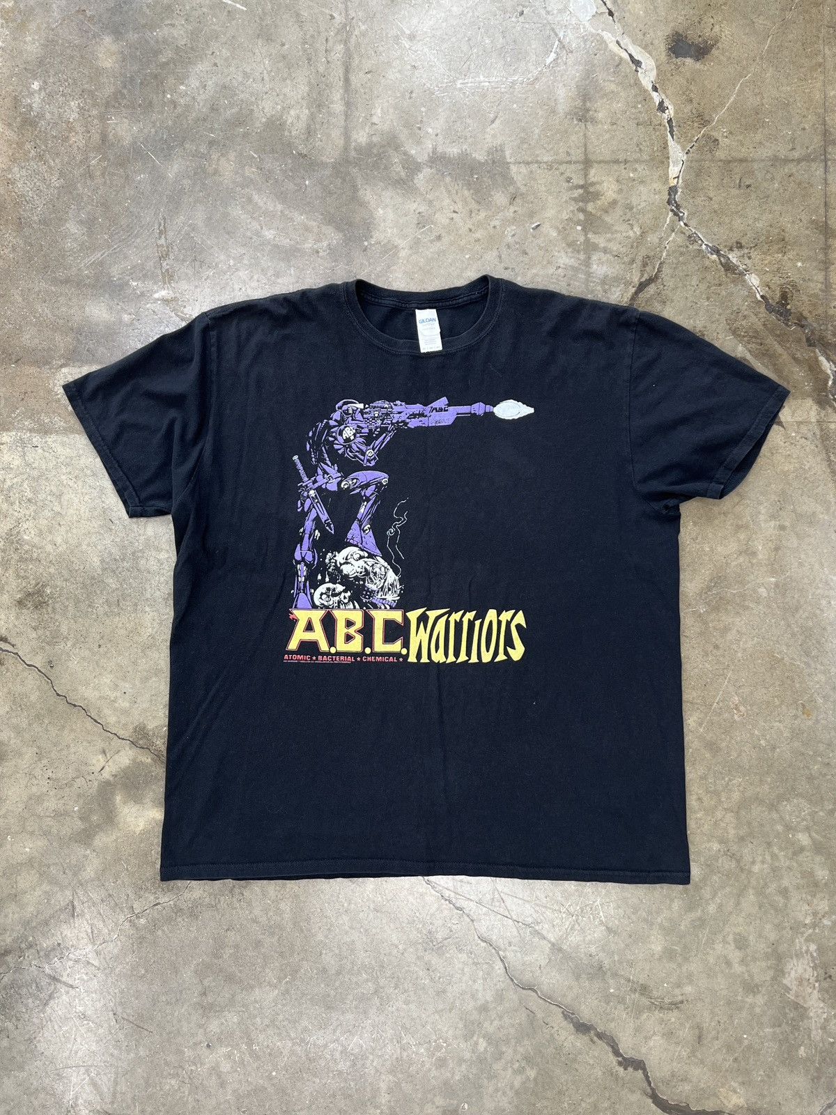 Vintage Vintage A.B.C. Warriors Video Game Tee 2XL Size US XXL / EU 58 / 5 - 2 Thumbnail