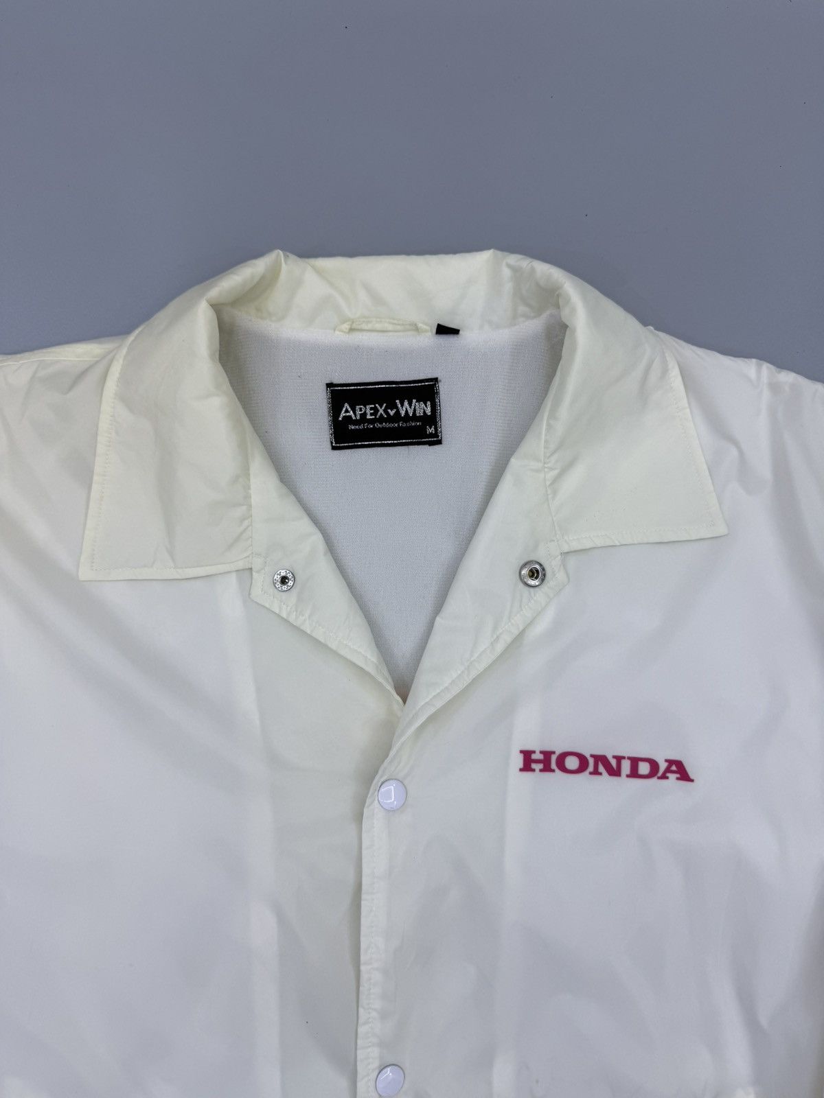 Honda Vintage HONDA “Power of Dream” Spellout Coach Snap Jacket Size US L / EU 52-54 / 3 - 3 Thumbnail