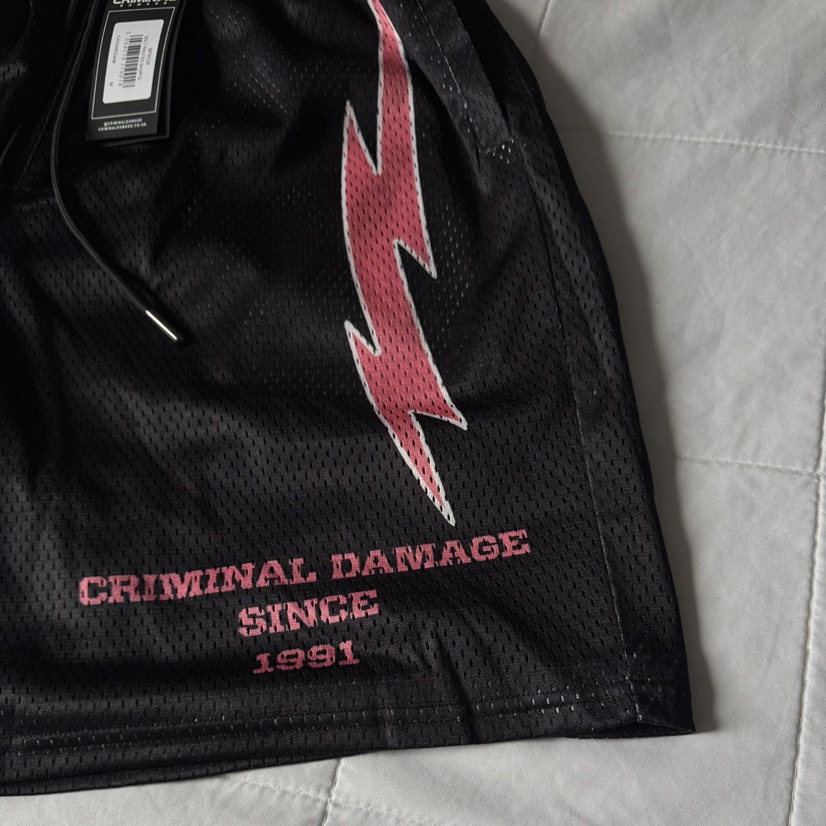 Criminal Damage Criminal Damage Black Shorts Size US 32 / EU 48 - 3 Thumbnail