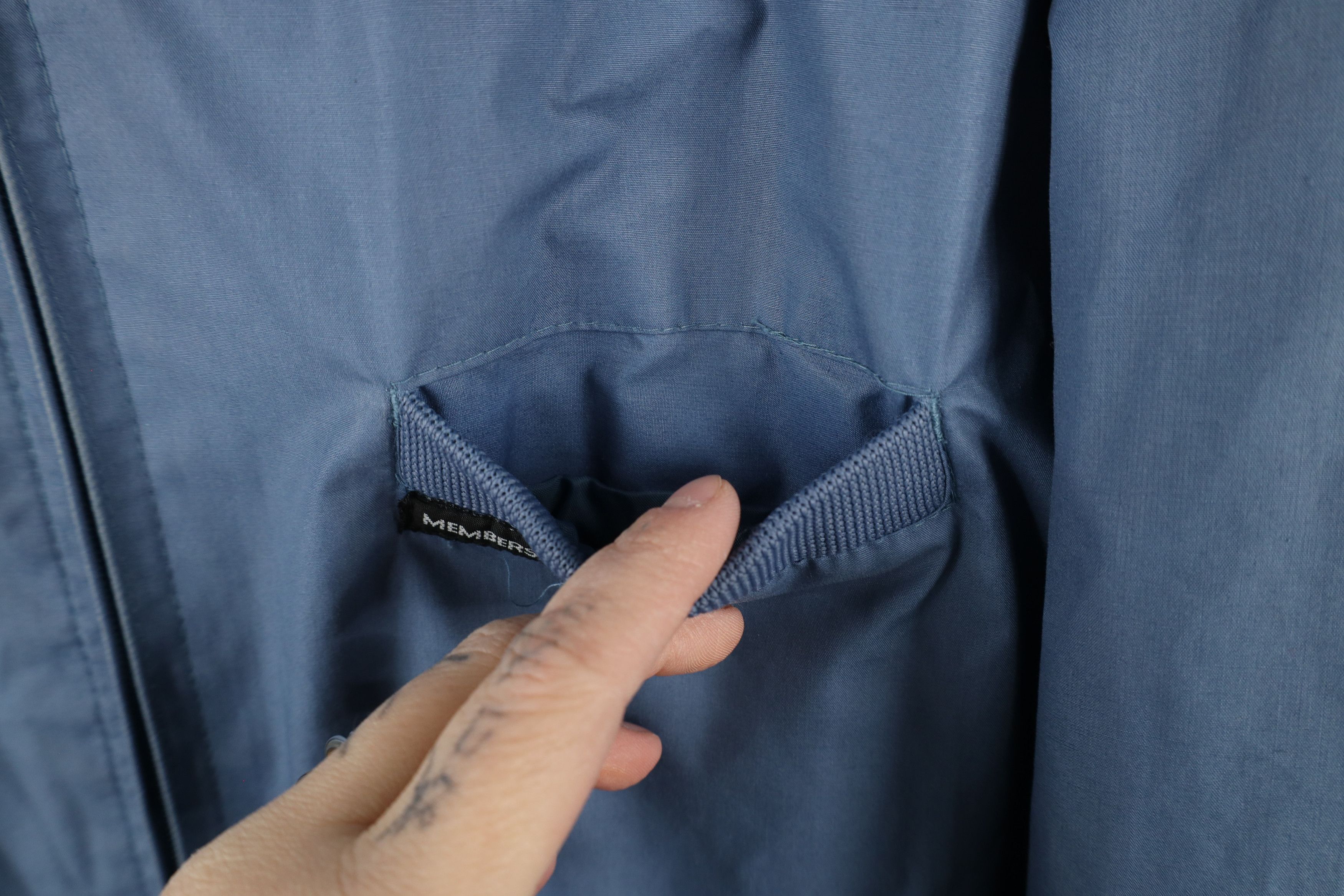 Vintage Vintage 80s 90s Members Only Cafe Racer Bomber Jacket Blue Size US XL / EU 56 / 4 - 5 Thumbnail