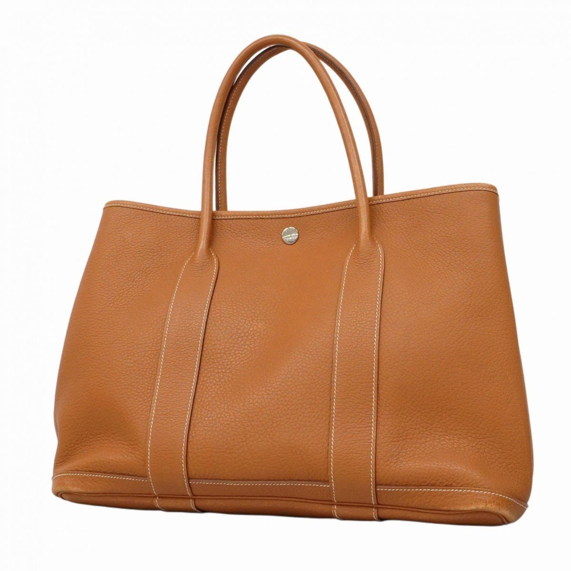 Hermes Tote Bag Garden Pm Negonda Gold O Stamp Ladies, Women's