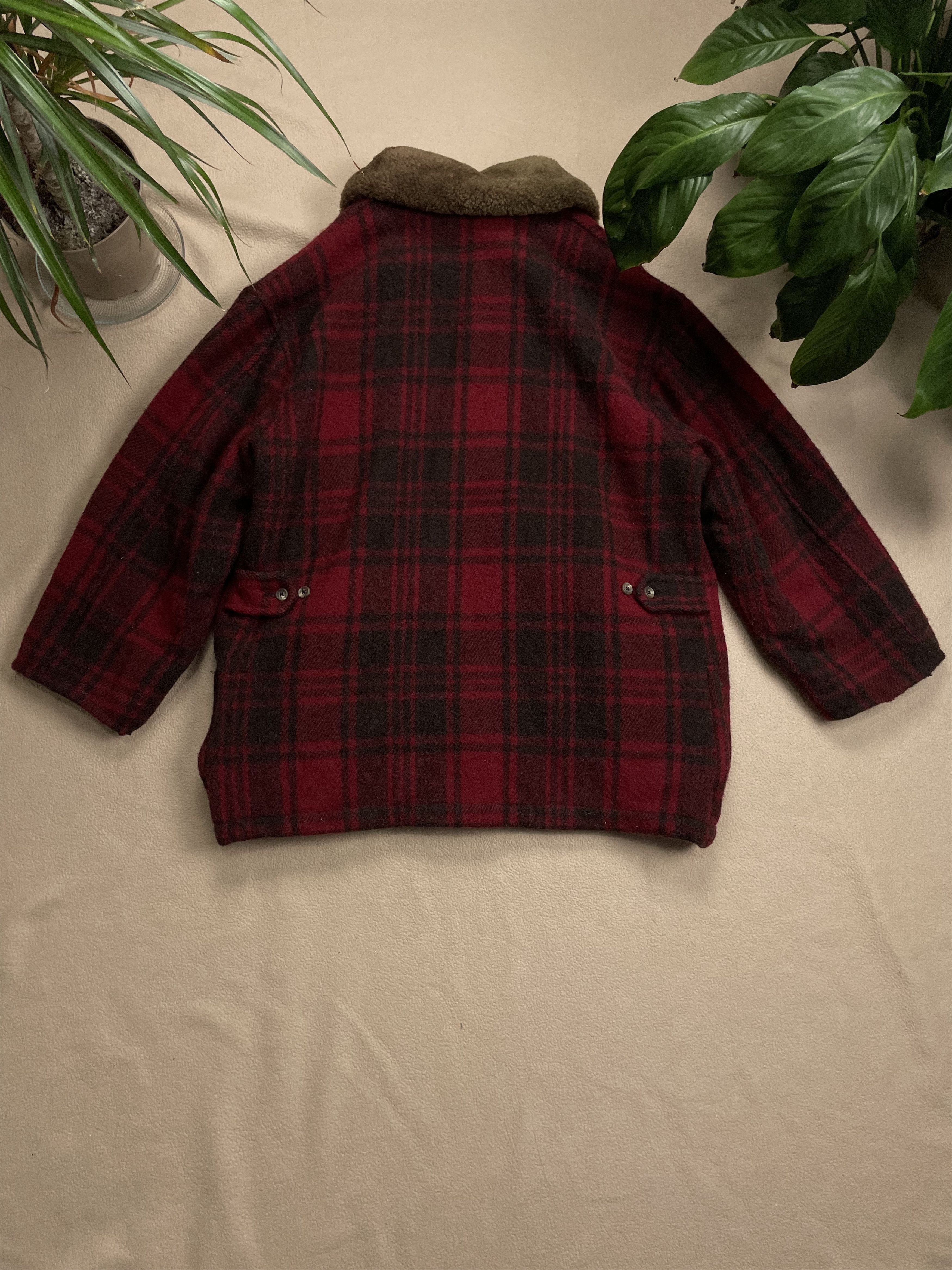 Polo Ralph Lauren Polo Ralph Lauren Wool Checked Zip Coat Made In USA Size L Size US L / EU 52-54 / 3 - 7 Thumbnail