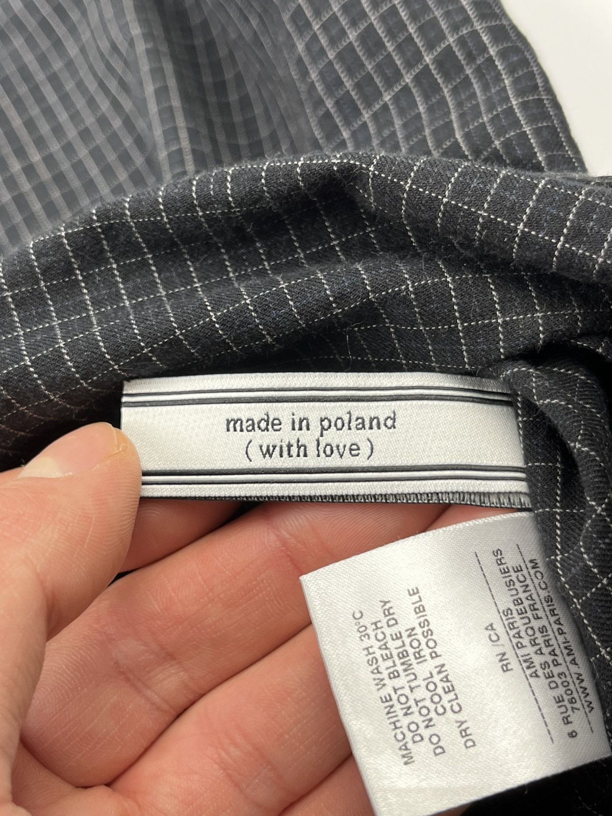 AMI AMI Paris Alexandre Mattiussi Shirt Long Sleeve Oxford Size US S / EU 44-46 / 1 - 9 Thumbnail