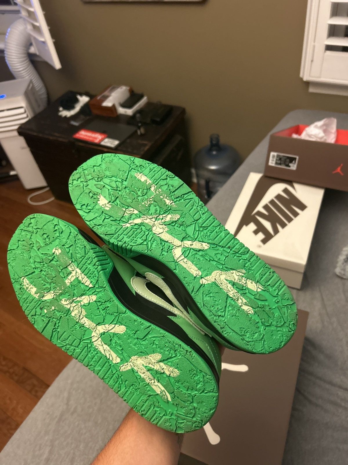 Travis Scott Travis Scott Jumpman Jack Green Spark Size US 12 / EU 45 - 5 Thumbnail