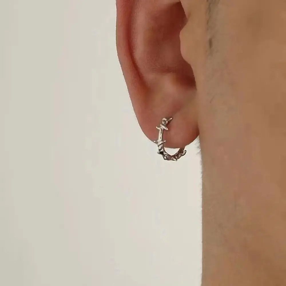 Jewelry Barb Retro Punk Grunge Earrings Size ONE SIZE - 1 Thumbnail