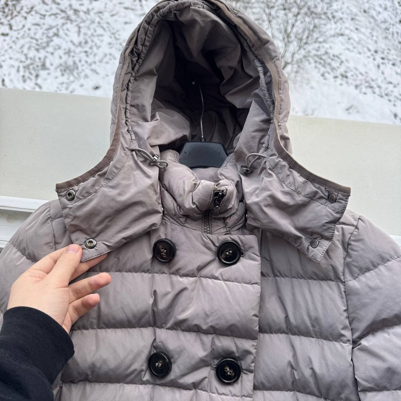 Moncler Moncler Garbet Giubbotto Puffer Down Nylon Hooded Lux Parka Size L / US 10 / IT 46 - 14 Thumbnail