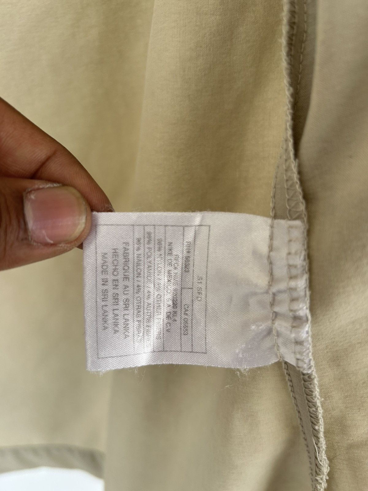 Nike ACG Nike ACG Double Pocket Button Up Beige Size L / US 10 / IT 46 - 8 Thumbnail