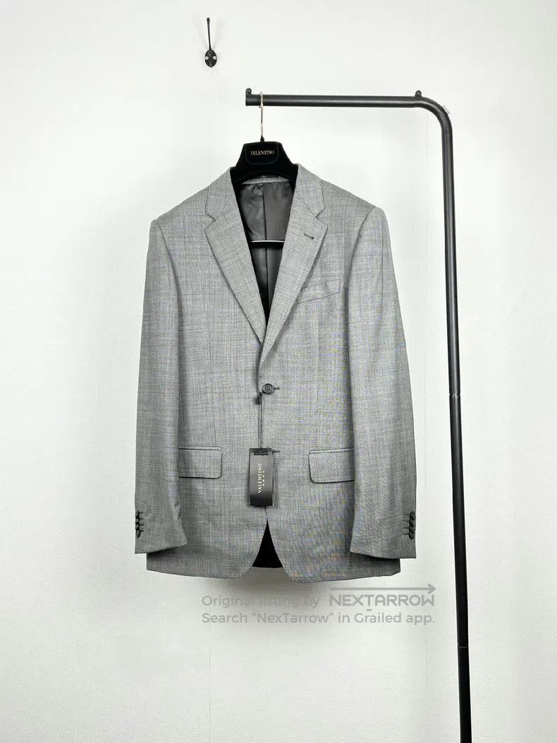 Valentino Valentino Men's wool suit set Size 50S - 2 Thumbnail