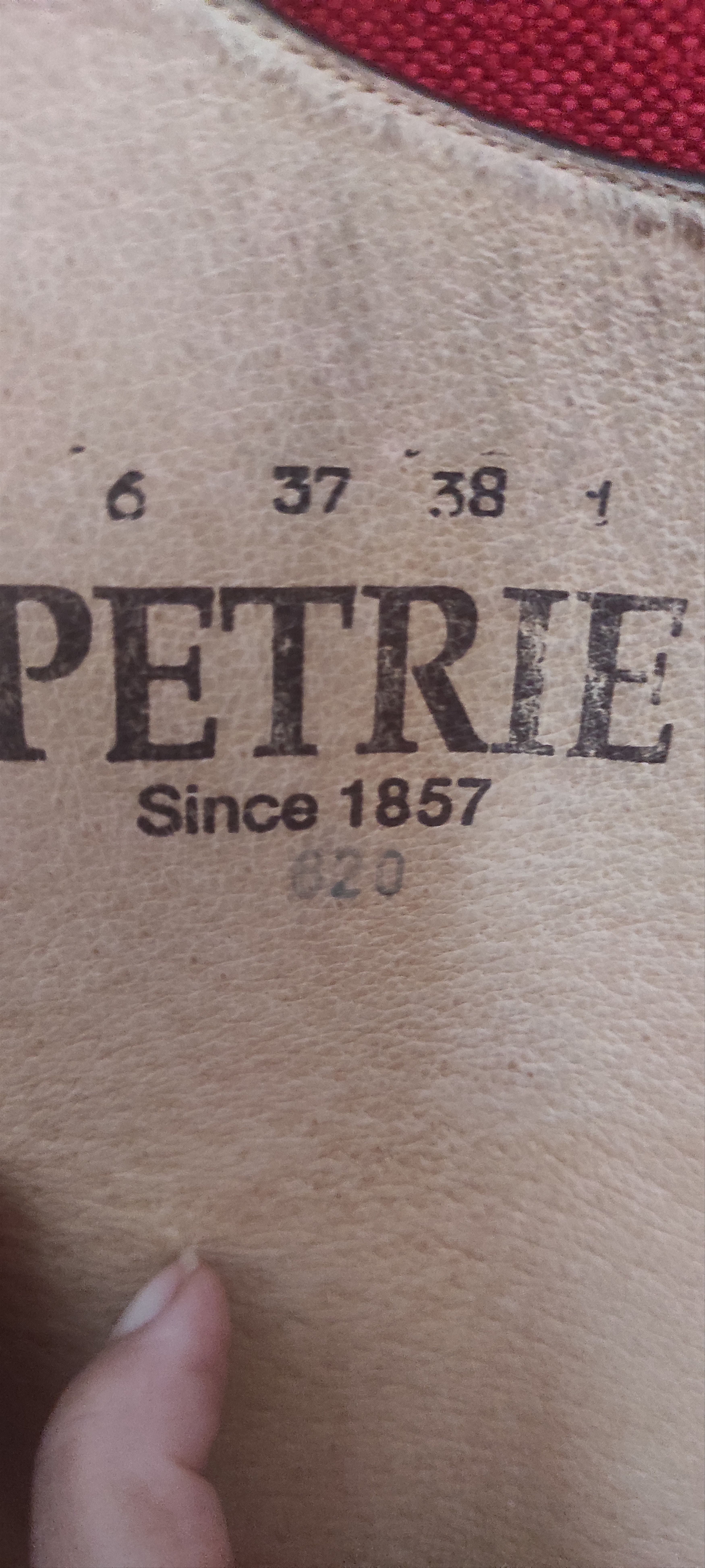 Leather Petrie Genuine Cowhide Leather Chaps Elastic Back Size US 7 / IT 37 - 11 Thumbnail