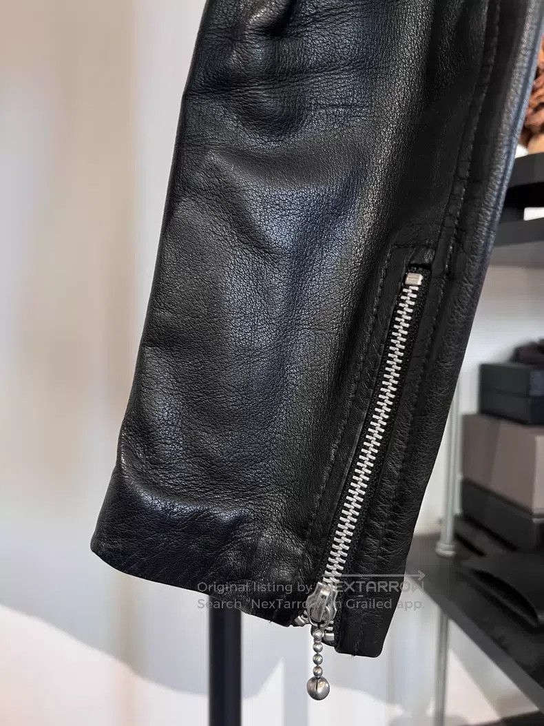 Undercover Undercover Down jacket with cowhide‑patched sleeves| Size US S / EU 44-46 / 1 - 5 Thumbnail