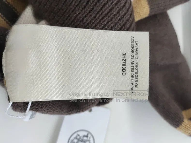 Hermes Hermes Color Block Cashmere Cardigan Size XS / US 0-2 / IT 36-38 - 5 Thumbnail