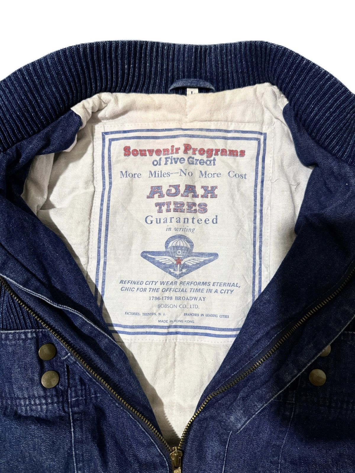 Vintage Vintage bobson jacket souvenir program Size US XL / EU 56 / 4 - 7 Thumbnail