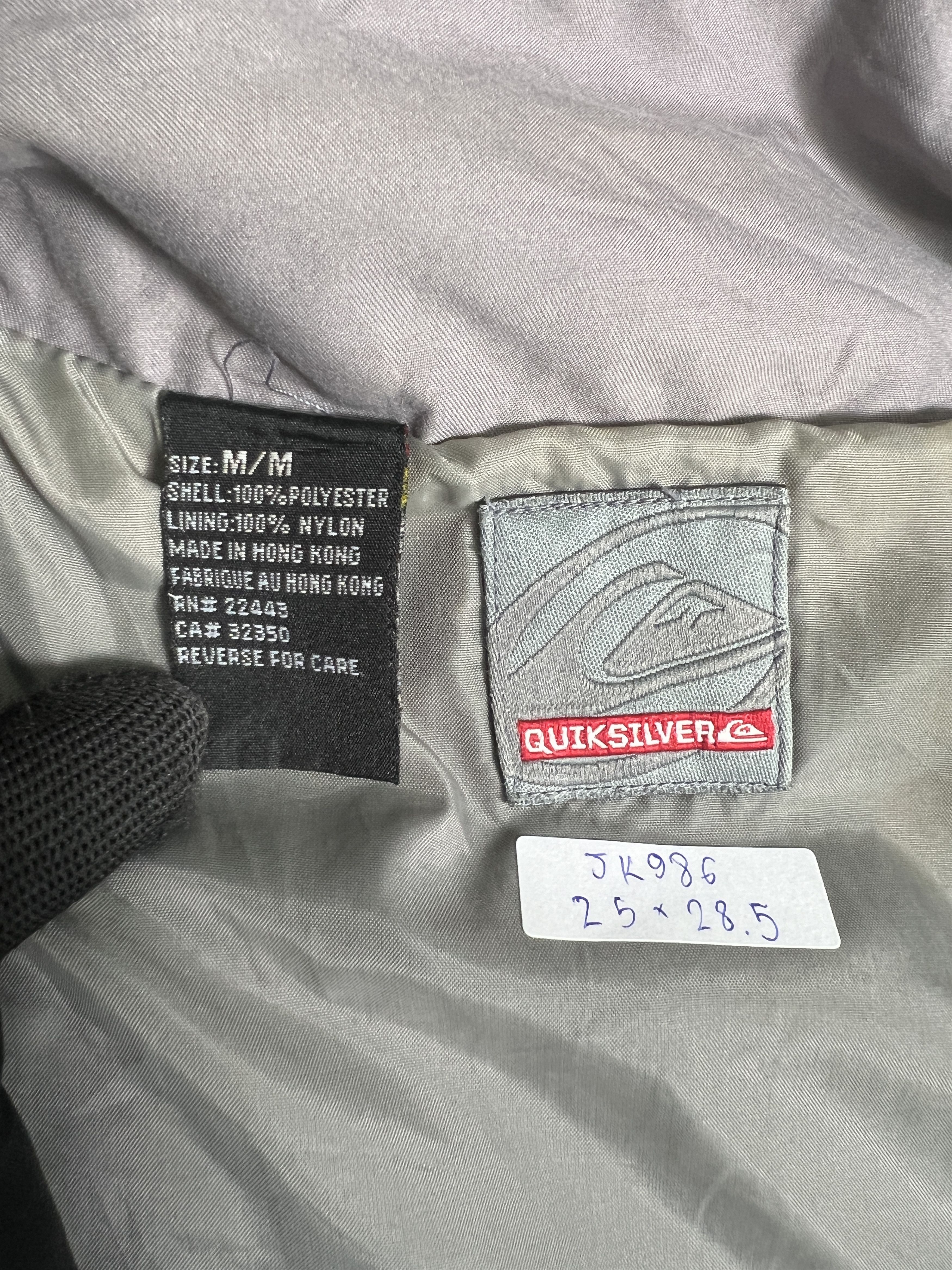 Quiksilver Vintage Quiksilver Lined Light Jacket (M) JK986 Size US M / EU 48-50 / 2 - 3 Thumbnail