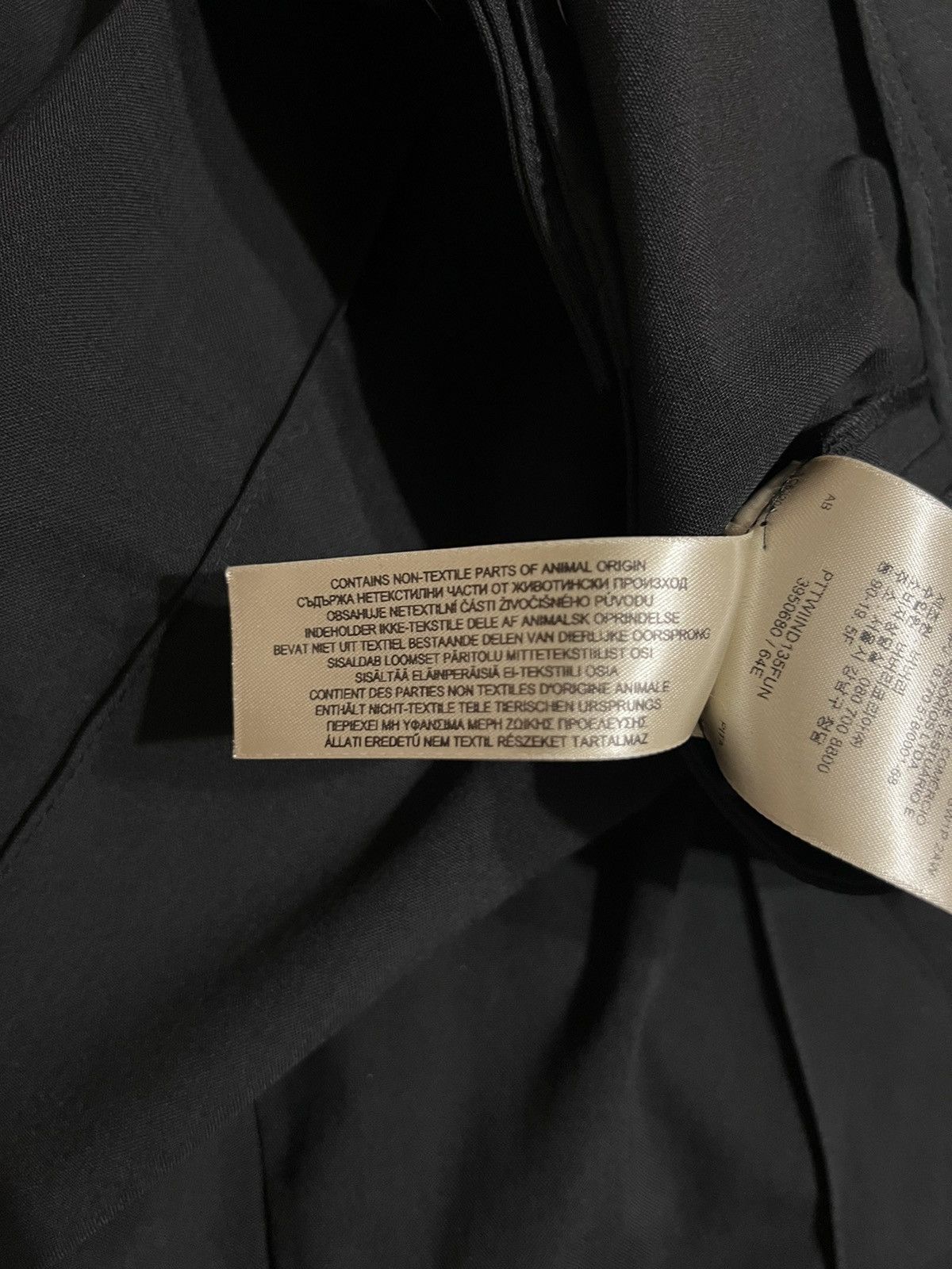 Burberry Burberry luxury black pants 7/8 breeches Size 27" / US 4 / IT 40 - 5 Thumbnail