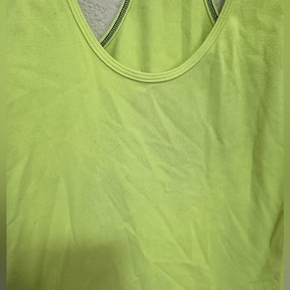 Lululemon Lululemon Cool Racerback Wild Lime Size 4 Neon Yellow-Green Size S / US 4 / IT 40 - 6 Thumbnail