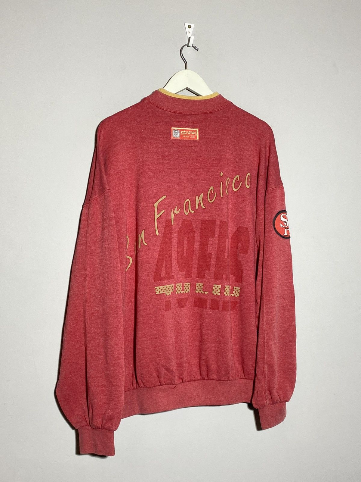NFL Vintage 1988 San Fransico 49ers Jack Davis Sweatshirt Size US M / EU 48-50 / 2 - 2 Thumbnail