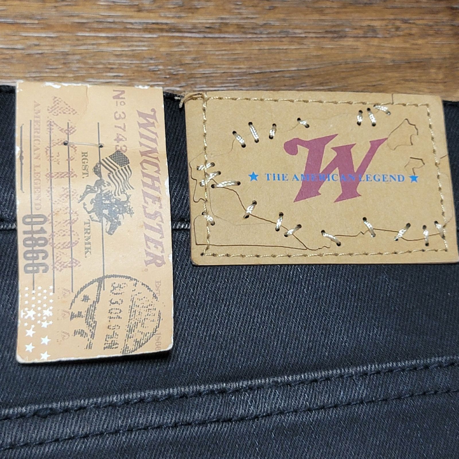 Winchester Winchester Shredded Black Denim Jeans - Size 36/33 NWT Size US 36 / EU 52 - 11 Thumbnail