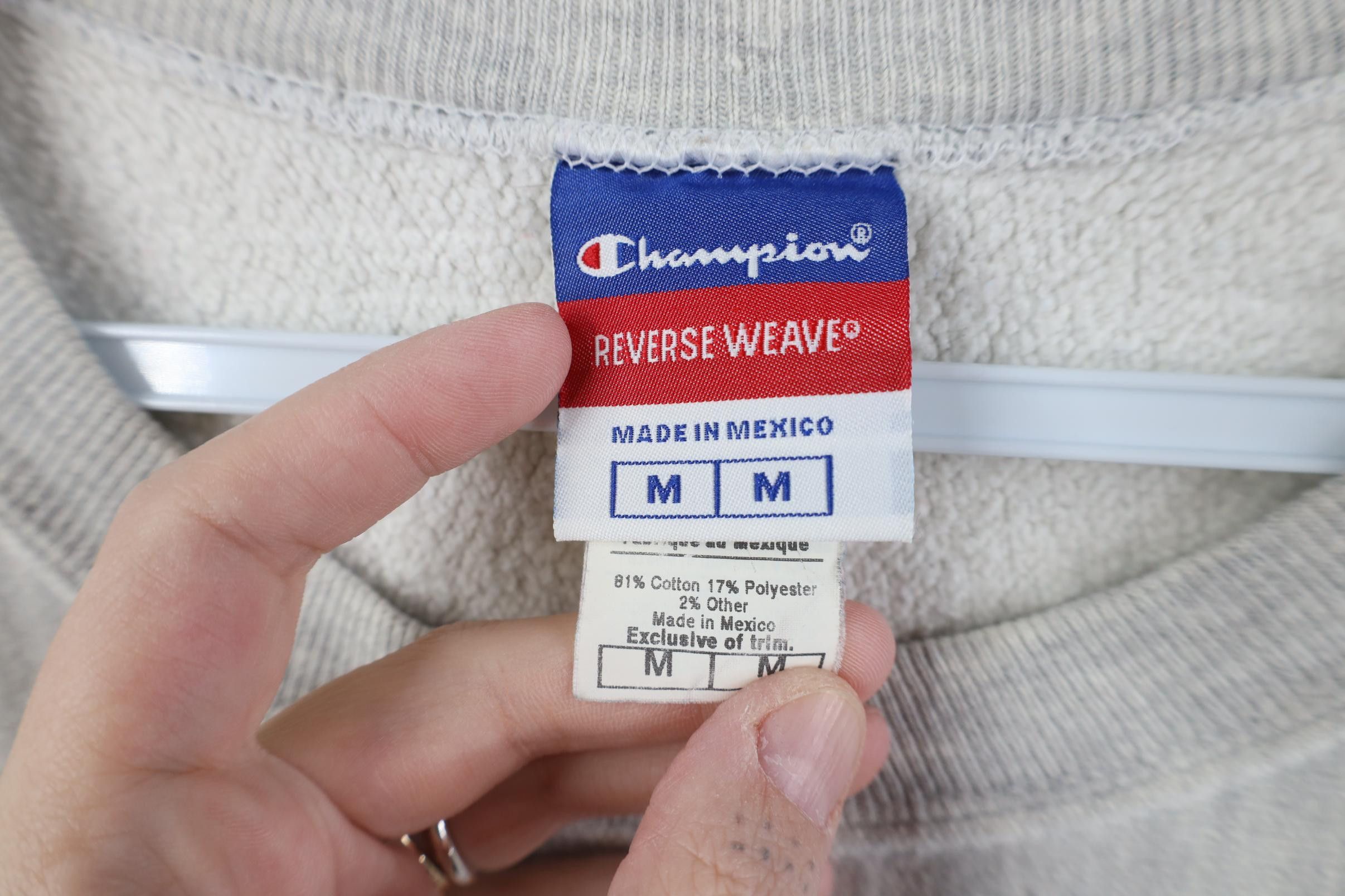 Champion Vintage 90s Champion Reverse Weave Albion College Sweatshirt Size M / US 6-8 / IT 42-44 - 10 Thumbnail
