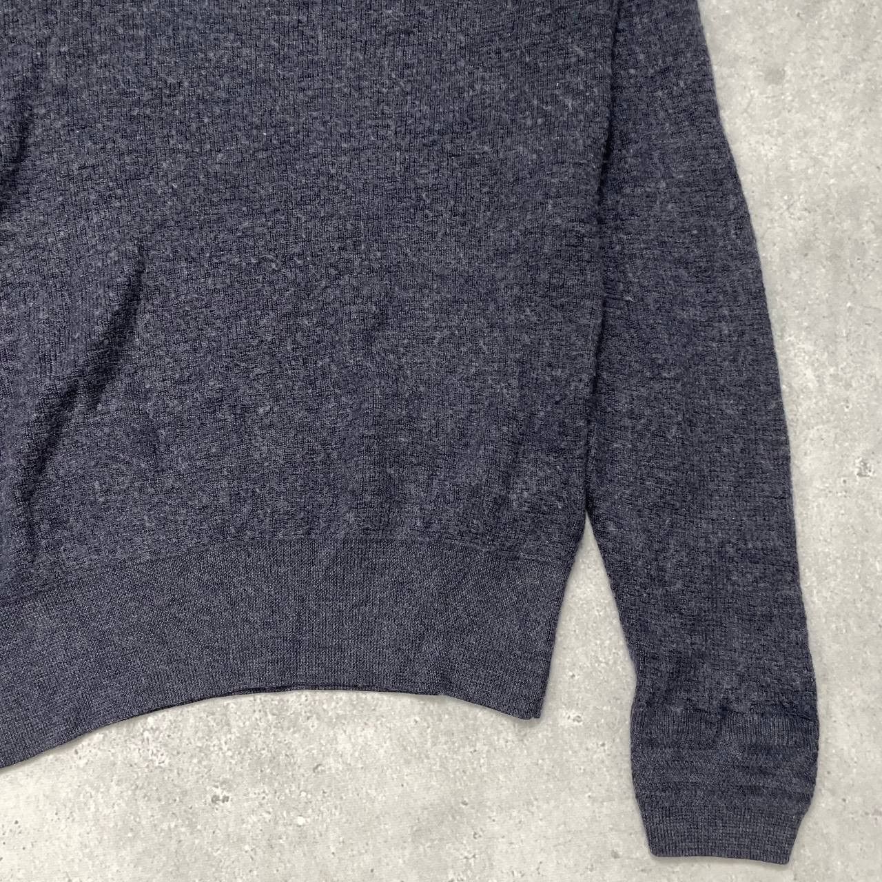 Allsaints Allsaints Merino Crew Neck Sweater Blue Size M Size US M / EU 48-50 / 2 - 10 Thumbnail