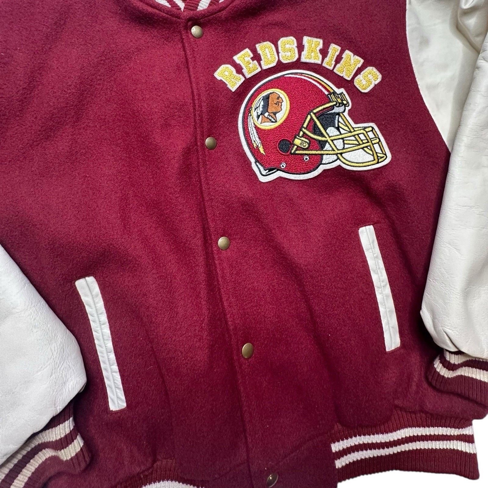 Chalk Line Vintage 1980’s Chalk Line Redskins Jacket Size US L / EU 52-54 / 3 - 4 Thumbnail