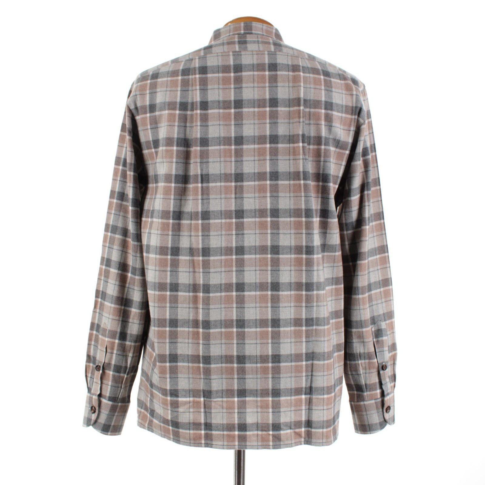 Luciano Barbera Luciano Barbera Overshirt Size L US In Gray Cotton Size US L / EU 52-54 / 3 - 5 Thumbnail