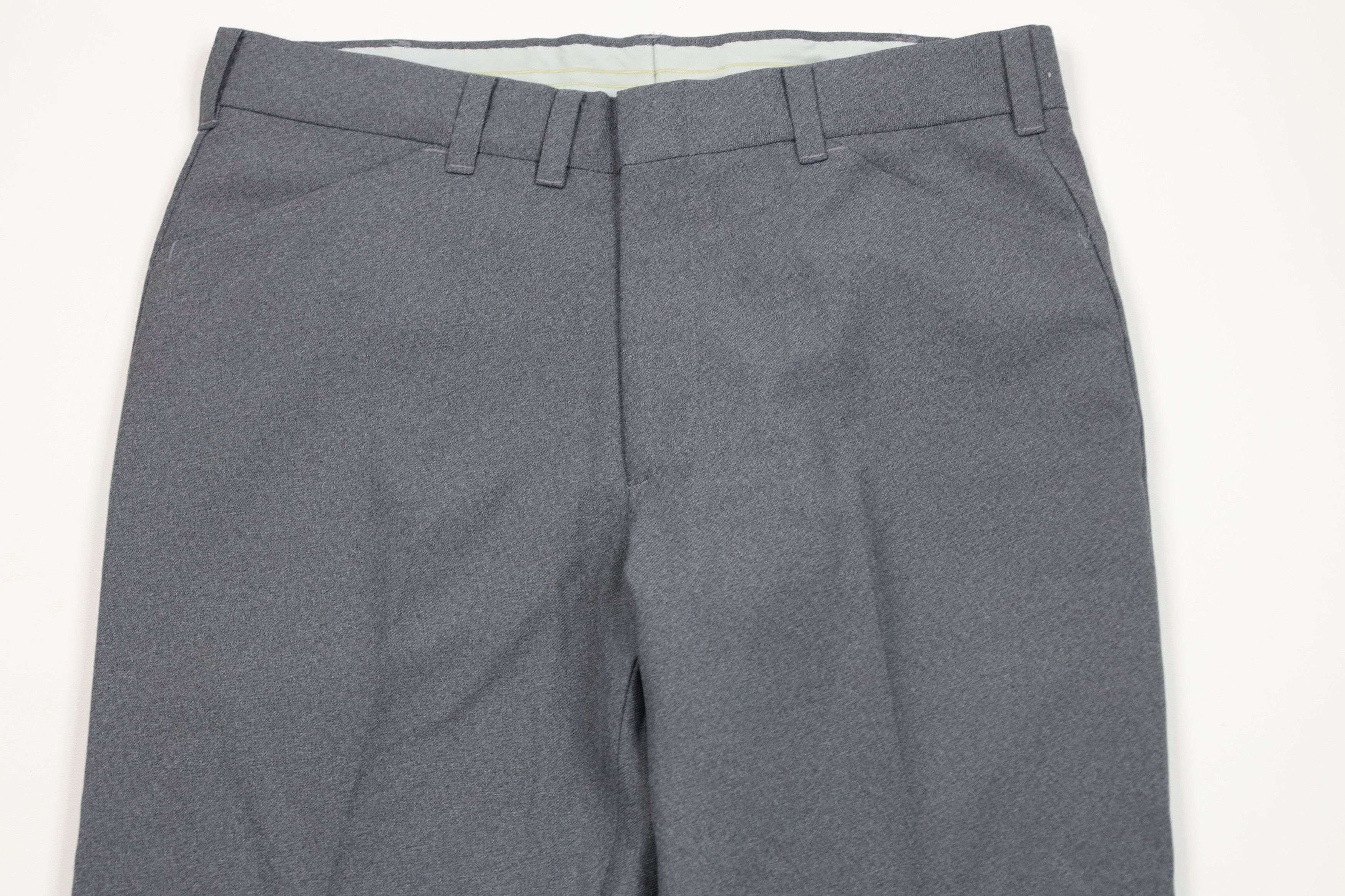 Vintage Vintage 70s Streetwear Bell Bottoms Chino Pants Gray USA Size US 34 / EU 50 - 2 Thumbnail