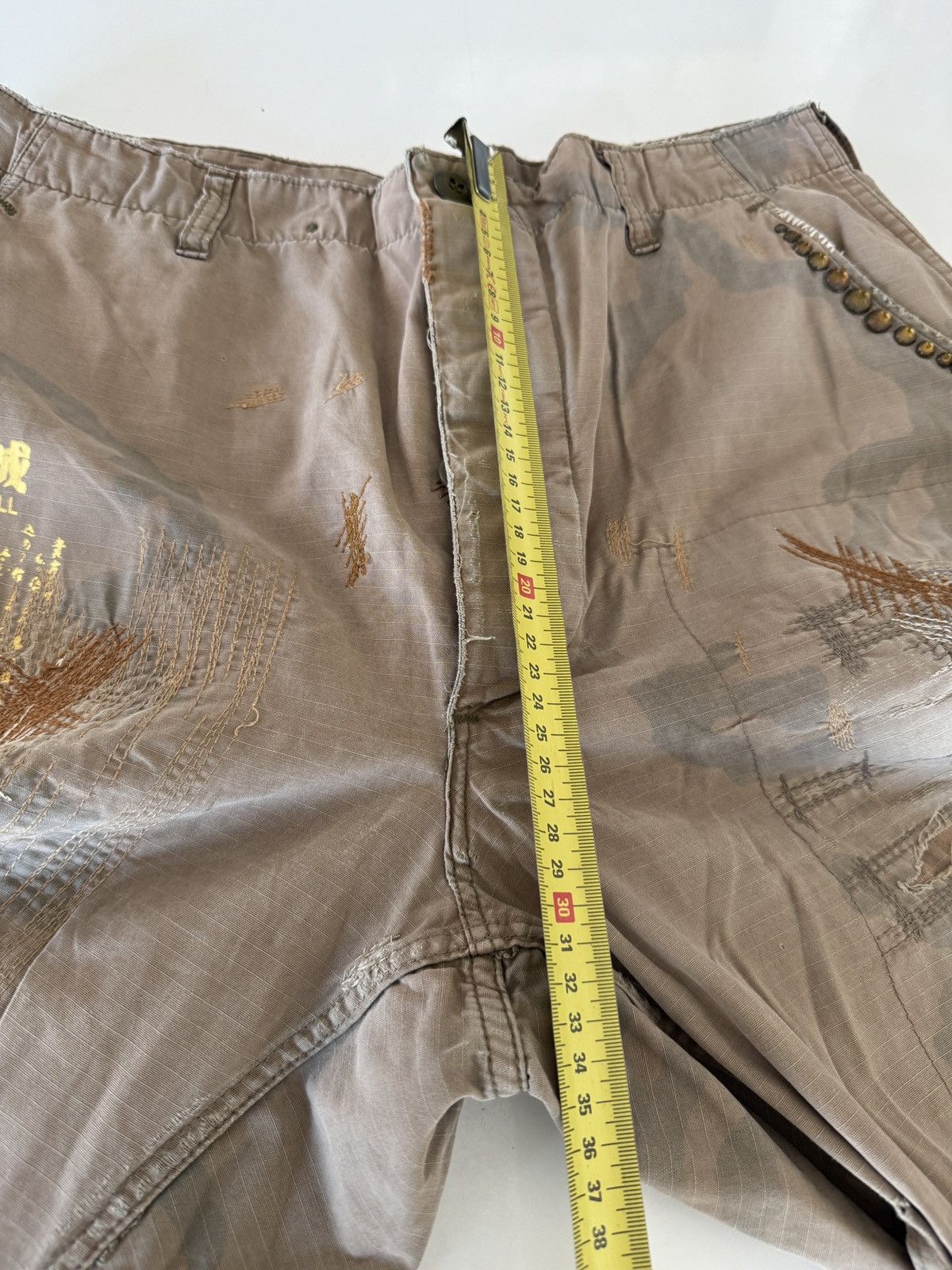 The Great China Wall *RARE* VINTAGE 90s ARCHIVES GREAT CHINA WALL 1/1 CARGO PANTS Size US 32 / EU 48 - 15 Thumbnail
