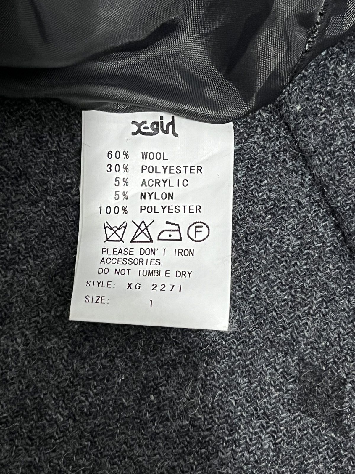 X-Girl Vintage X-Girl Pret a porter Wool Pants Size 28" / US 6 / IT 42 - 7 Thumbnail