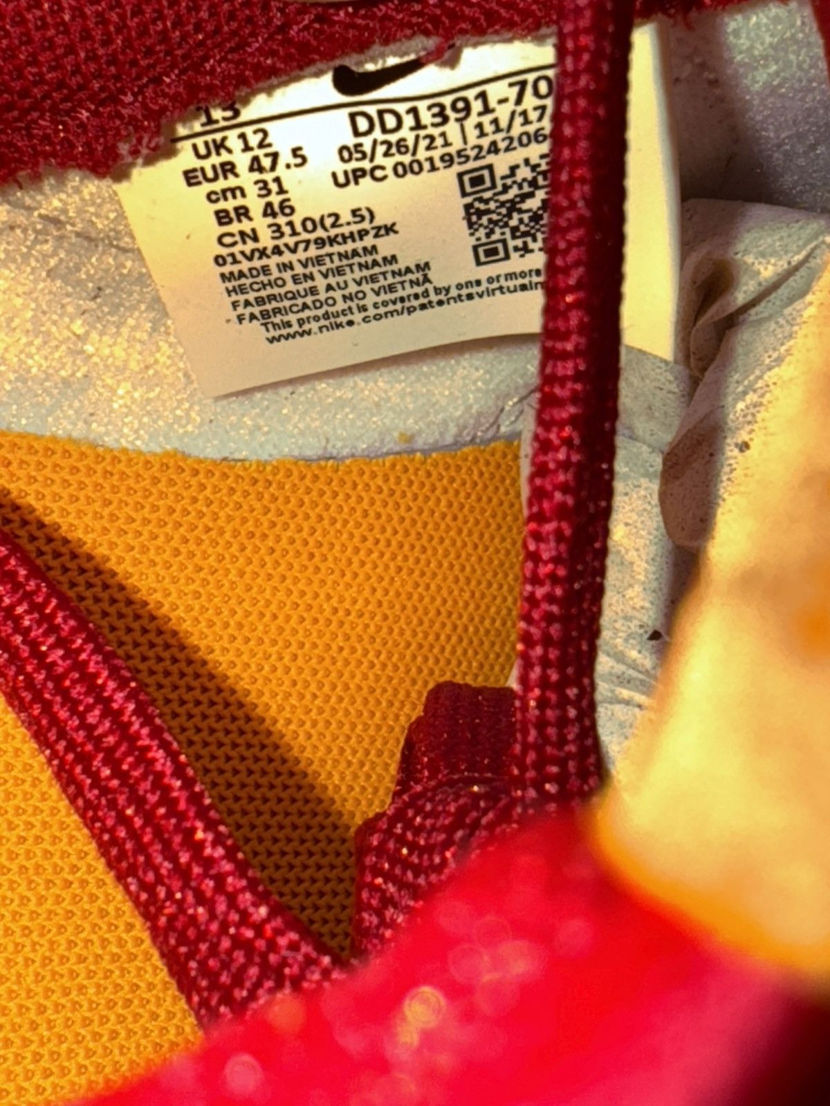 Nike Nike Dunk Low ‘Midas Gold’ Size US 13 / EU 46 - 7 Thumbnail