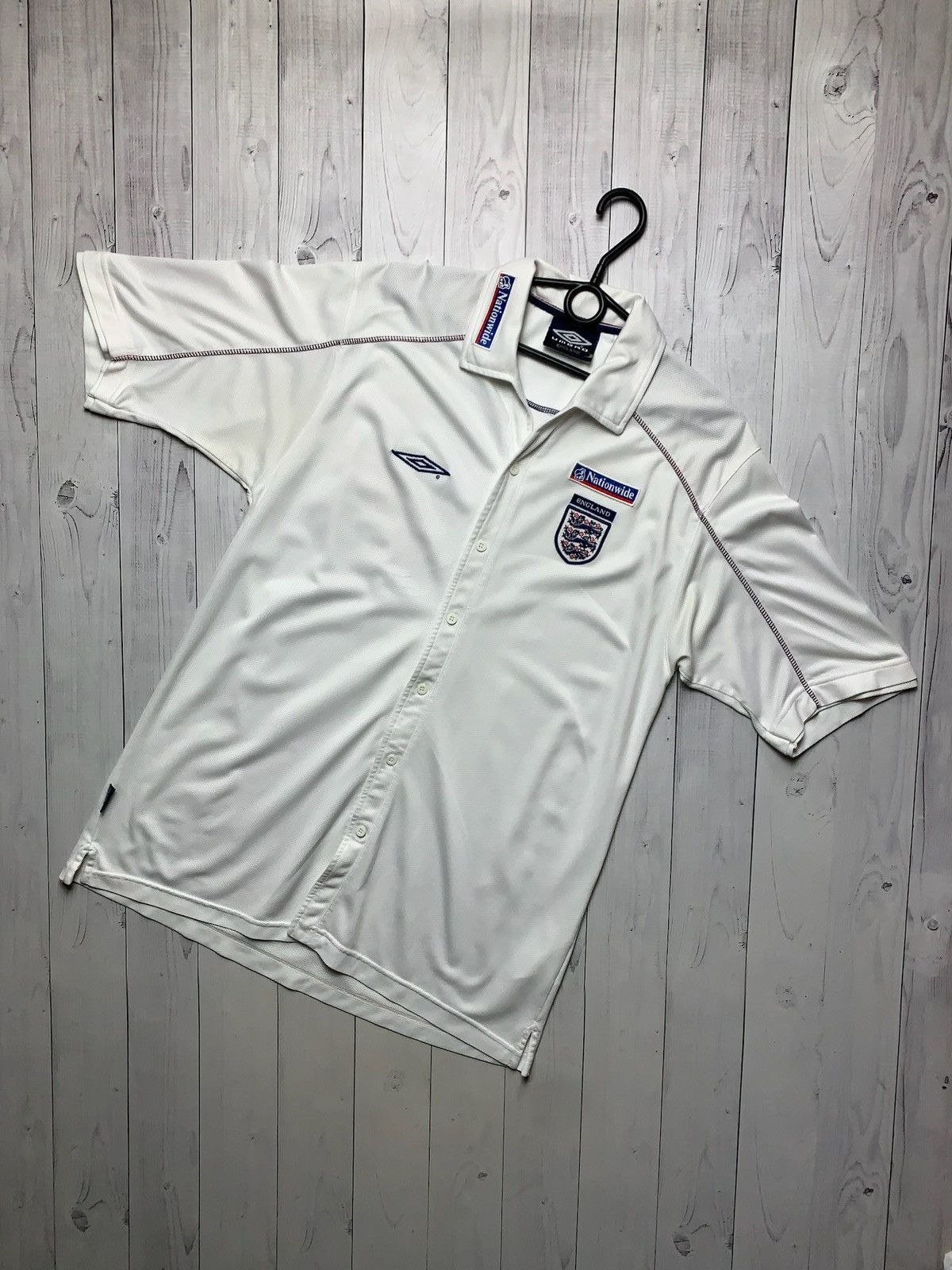 Vintage England Umbro soccer Shirt very rare size L