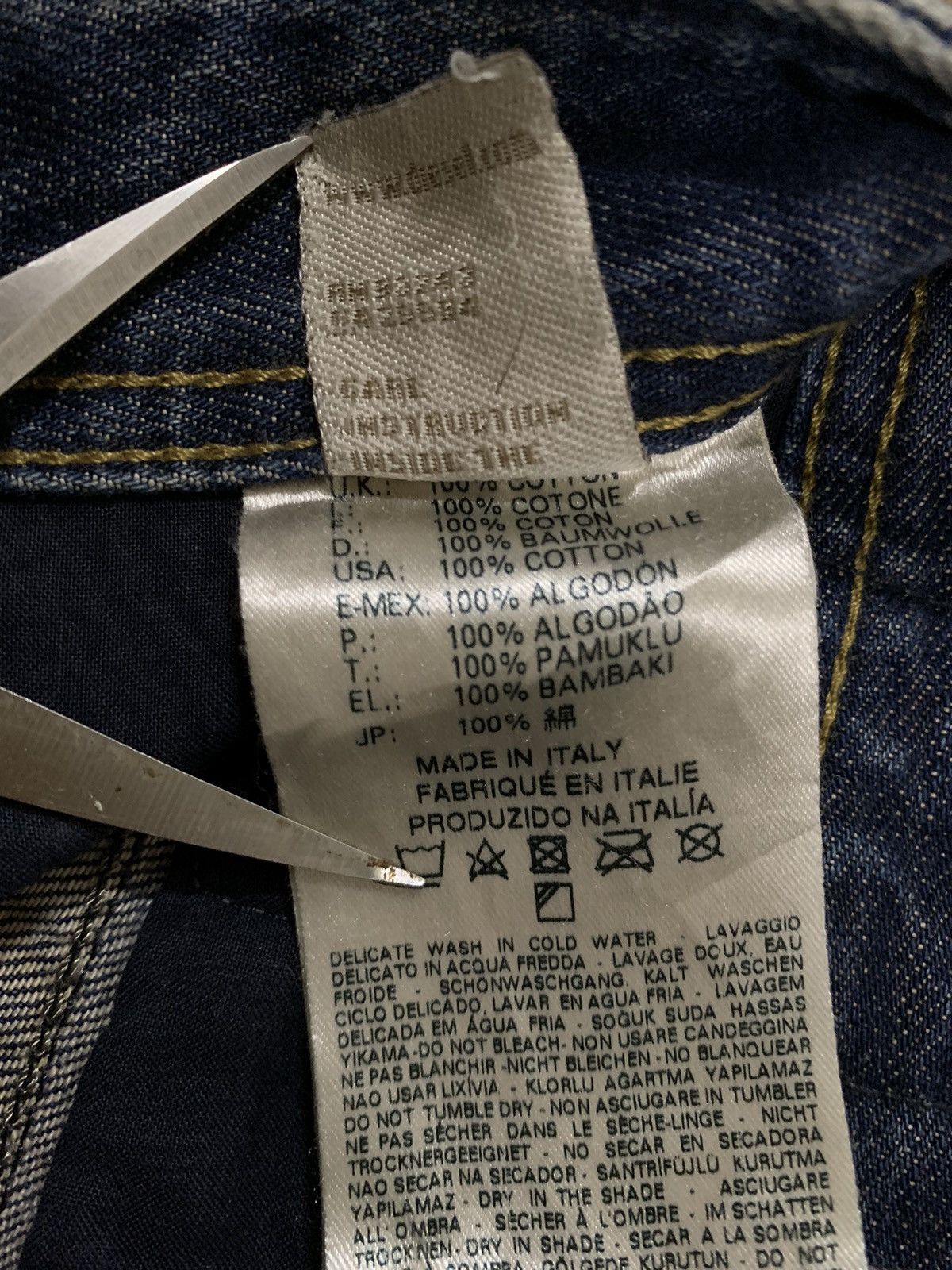 Diesel Diesel Industry Krayver Acid Wash Distressed Grunge Jeans Size US 32 / EU 48 - 22 Thumbnail