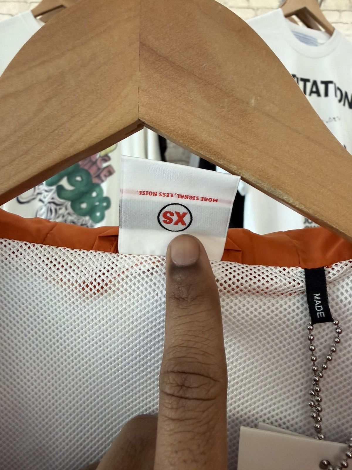 FELT FELT “Downpour” Orange Jacket Size US XS / EU 42 / 0 - 4 Thumbnail