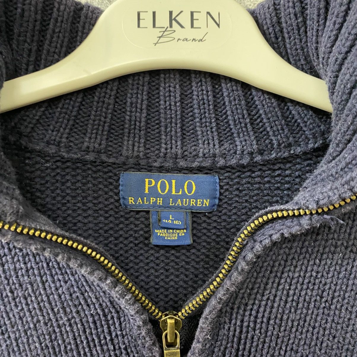 Polo Ralph Lauren Vintage Polo Ralph Lauren 1/3 Quarter Zip Sweater Y2K USA Size US XS / EU 42 / 0 - 4 Thumbnail