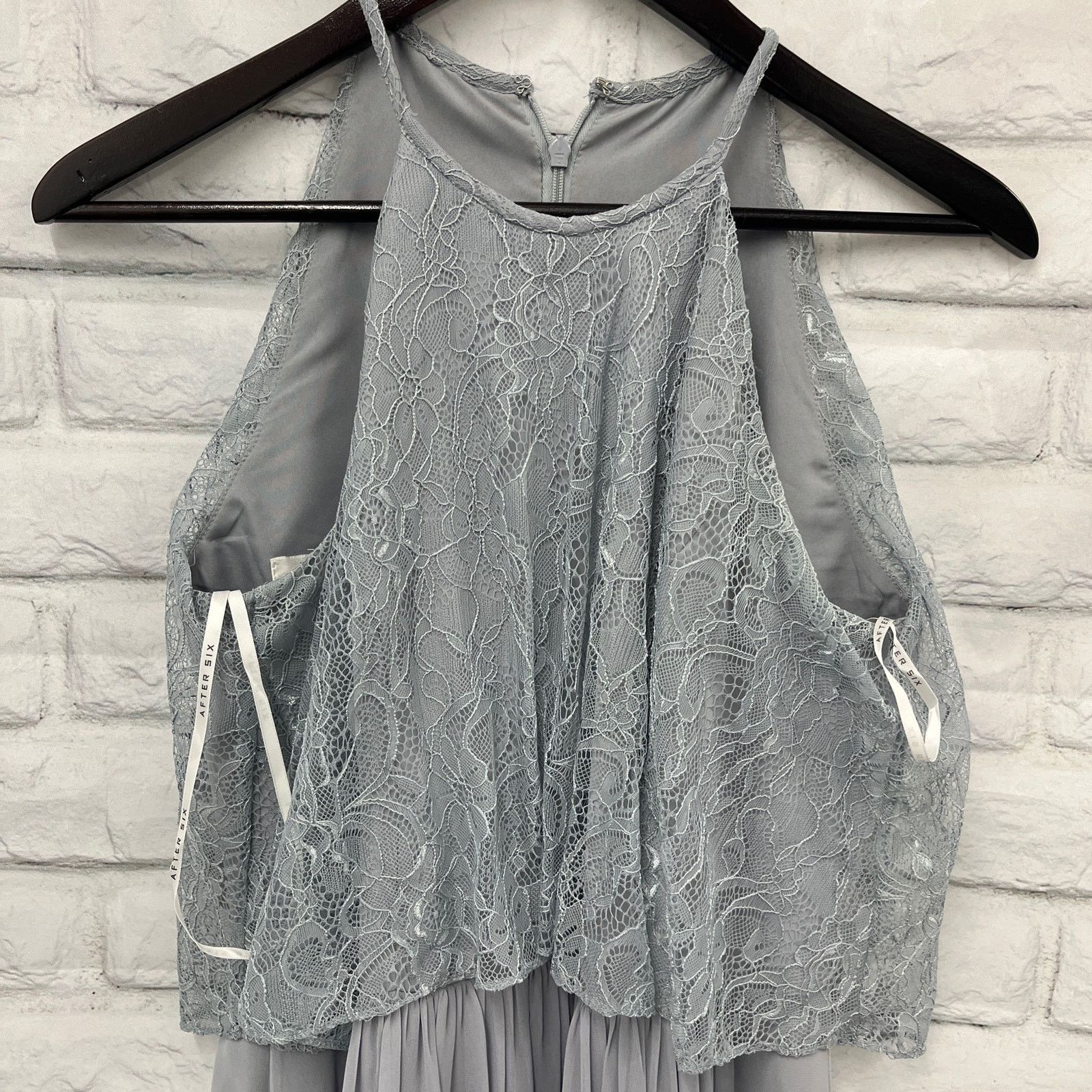 After Six After Six Prom Bridesmaid size 6 Gray Size M / US 6-8 / IT 42-44 - 2 Thumbnail