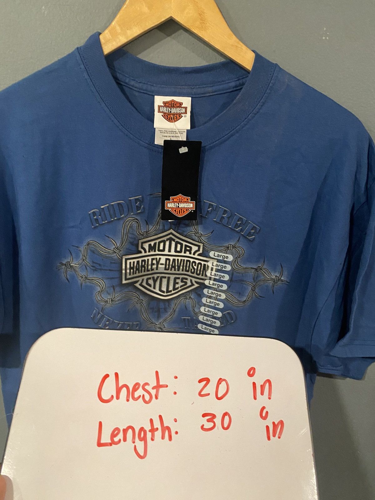 Harley Davidson Vintage Y2K Harley Davidson T Shirt Size US L / EU 52-54 / 3 - 5 Thumbnail