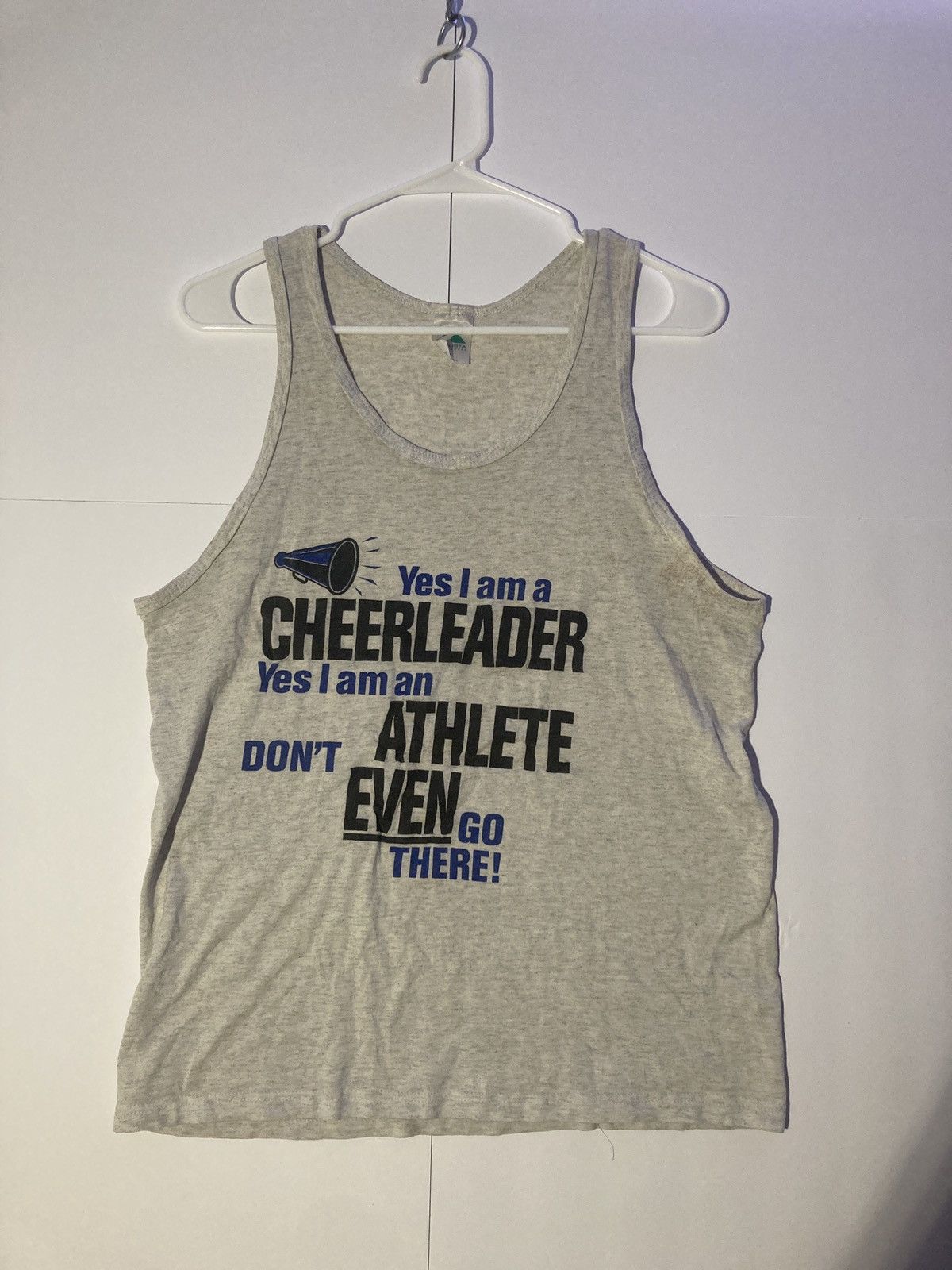 Vintage Vintage Cheerleader Tank Top Size M / US 6-8 / IT 42-44 - 1 Thumbnail