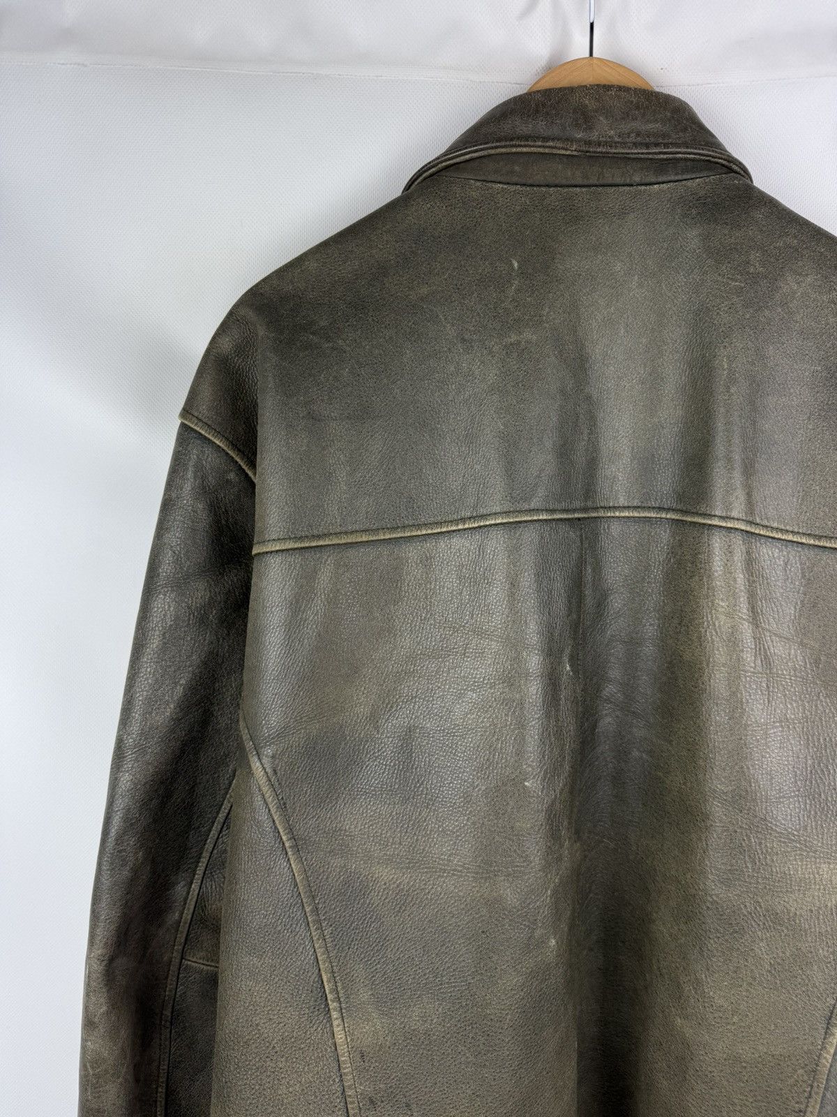 Other Helmsman Men’s Leather Jacket Coat Size 5XL Fits 2XL Size US XXL / EU 58 / 5 - 17 Thumbnail