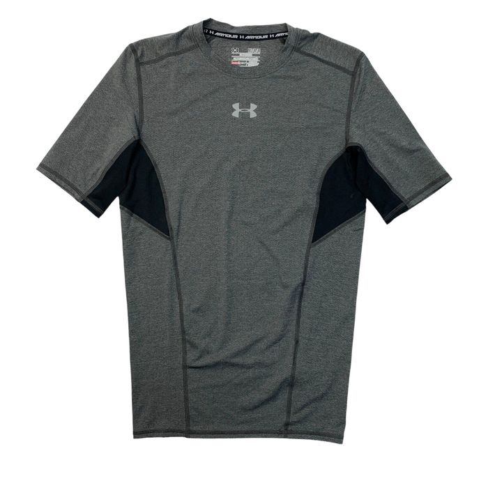 Under Armour Under Armour Compression T Shirt Mens M Medium Gray Fitted  Stretch Coolswitch