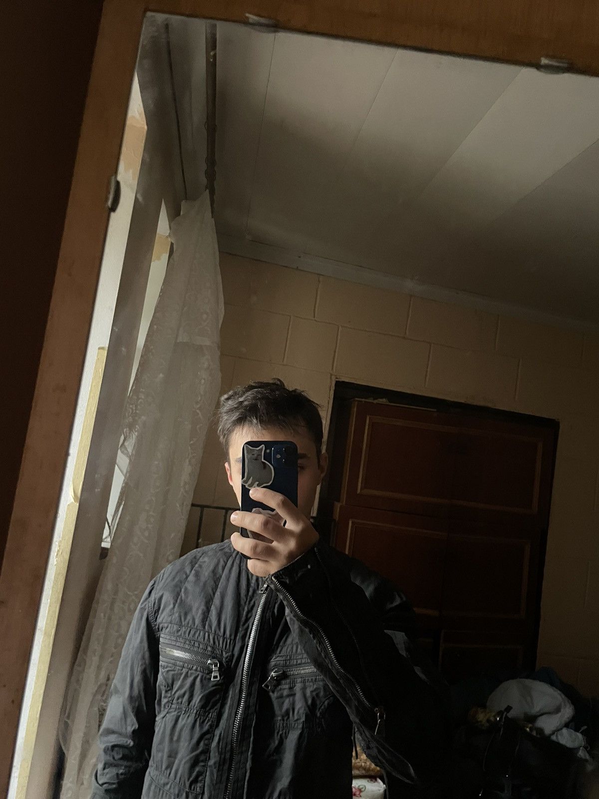Prada Skull LGB Prada Biker Jacket – Nosferatu Cut With Opium Soul Size US L / EU 52-54 / 3 - 24 Thumbnail