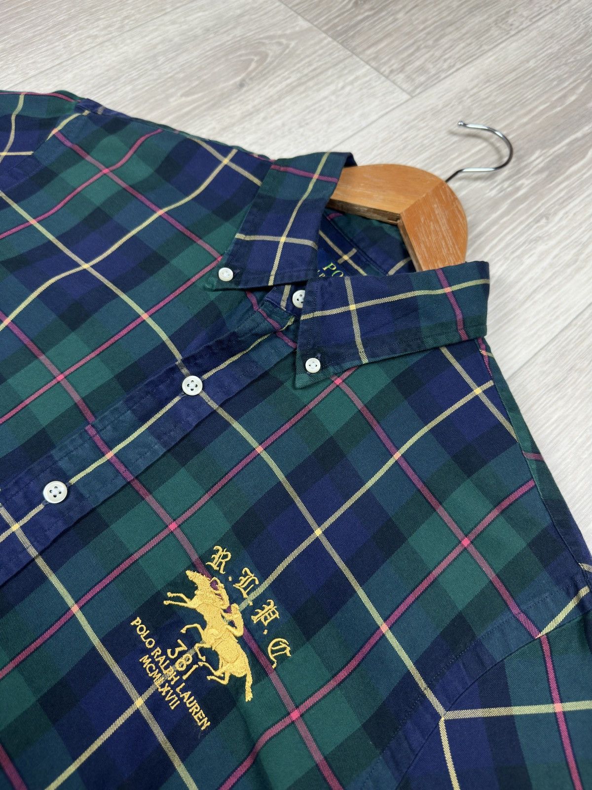 Polo Ralph Lauren Polo Ralph Lauren Plaid Flannel Shirts Button Ups Size US M / EU 48-50 / 2 - 5 Thumbnail