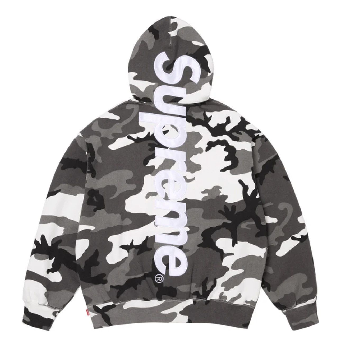 Supreme Nike Leather Appliqué Hooded L