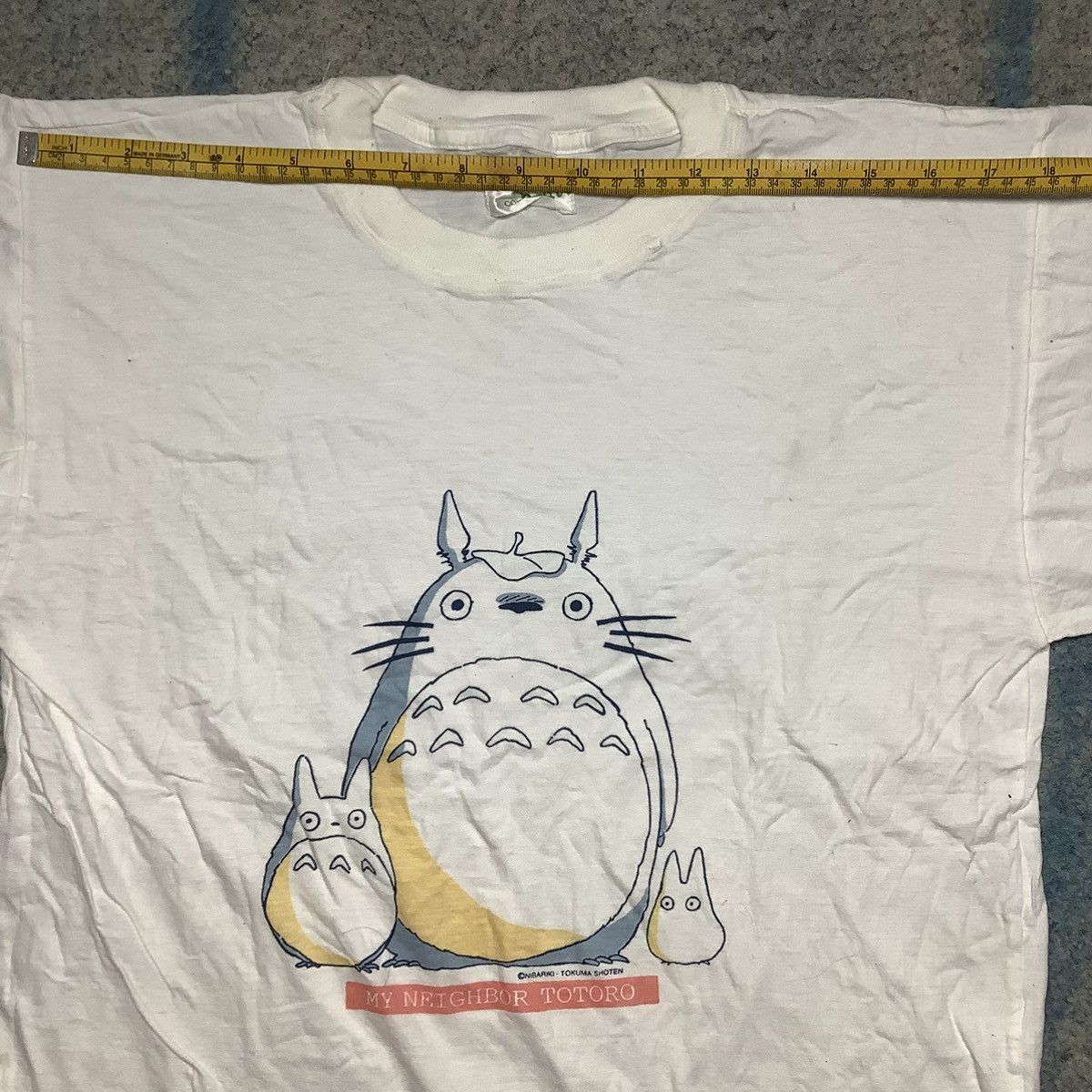 Anime × Japanese Brand × Vintage Vintage Rare My Neighbor Totoro Studio Gibli Anime Size US M / EU 48-50 / 2 - 10 Thumbnail